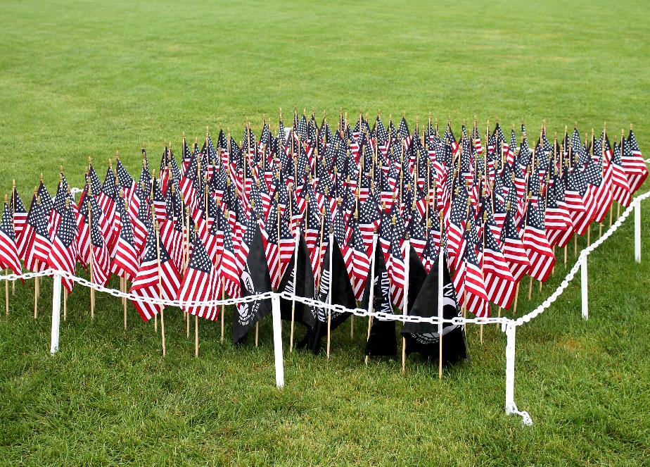 Vietnam Veterans Memorial - Moving Wall in Amherst NH July 21 2018