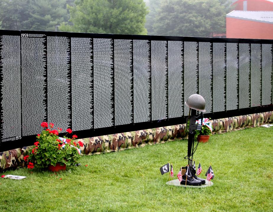 Vietnam Veterans Memorial - Moving Wall in Amherst NH July 21 2018