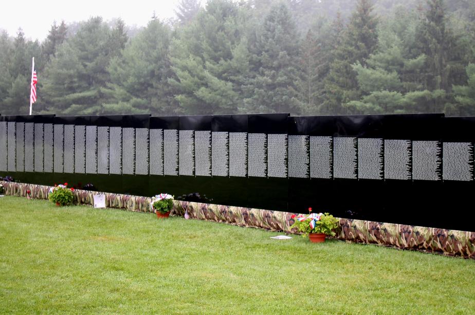 Vietnam Veterans Memorial - Moving Wall in Amherst NH July 21 2018