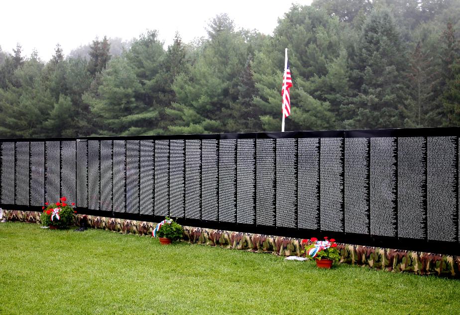 Vietnam Veterans Memorial - Moving Wall in Amherst NH July 21 2018