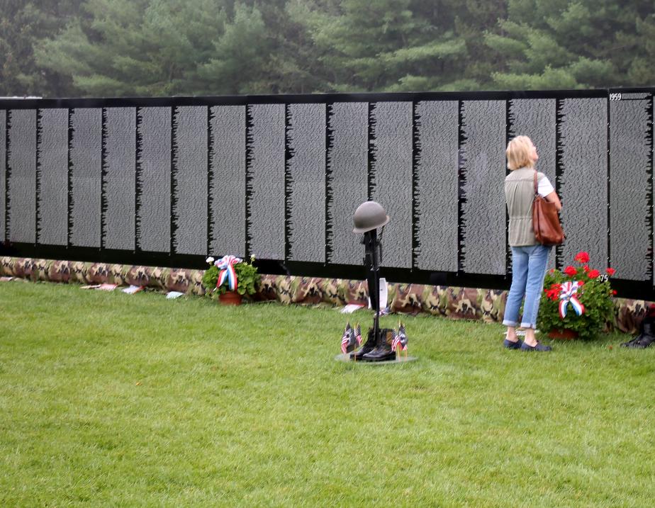 Vietnam Veterans Memorial - Moving Wall in Amherst NH July 21 2018