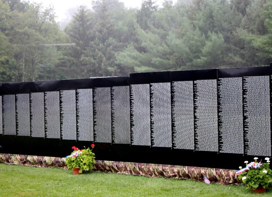 Vietnam Veterans Memorial - Moving Wall in Amherst NH July 21 2018