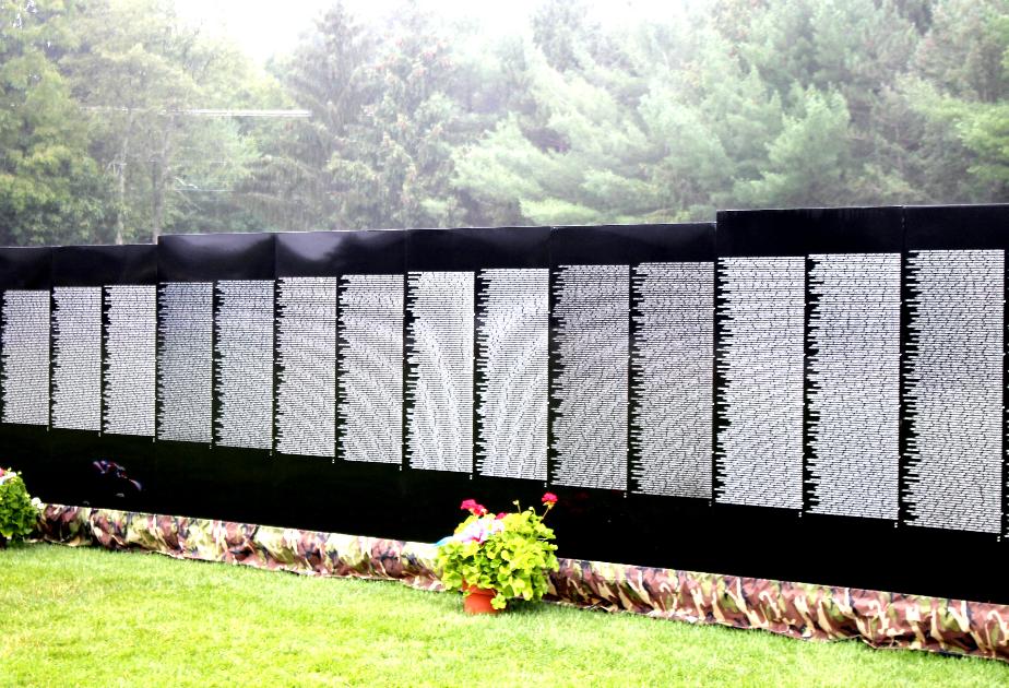 Vietnam Veterans Memorial - Moving Wall in Amherst NH July 21 2018