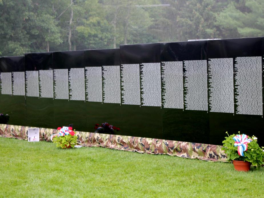 Vietnam Veterans Memorial - Moving Wall in Amherst NH July 21 2018