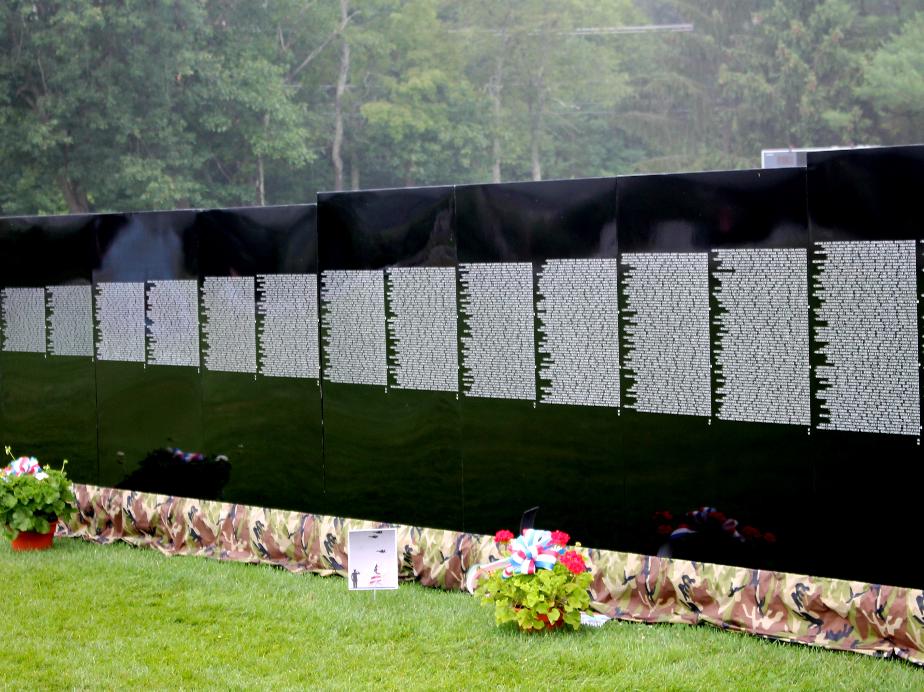 Vietnam Veterans Memorial - Moving Wall in Amherst NH July 21 2018
