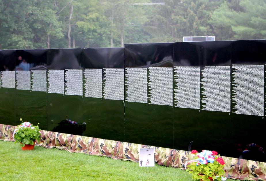 Vietnam Veterans Memorial - Moving Wall in Amherst NH July 21 2018