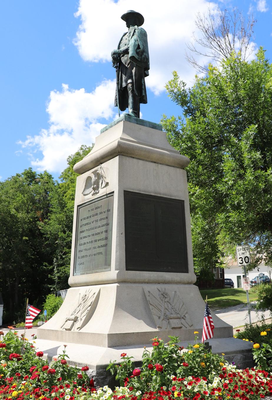 Warner New Hampshire Civil War Veterans Memorial