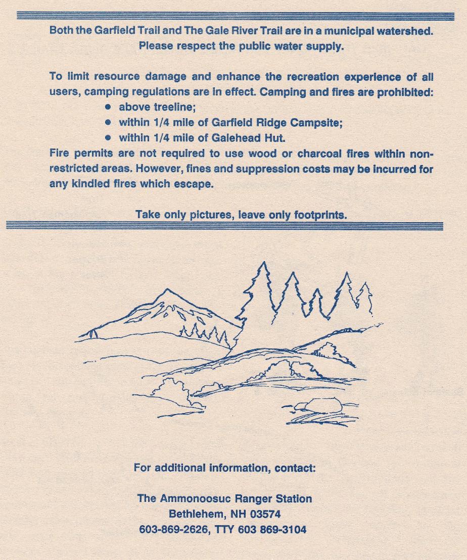 Mt Garfield - Gale River Hiking Trail