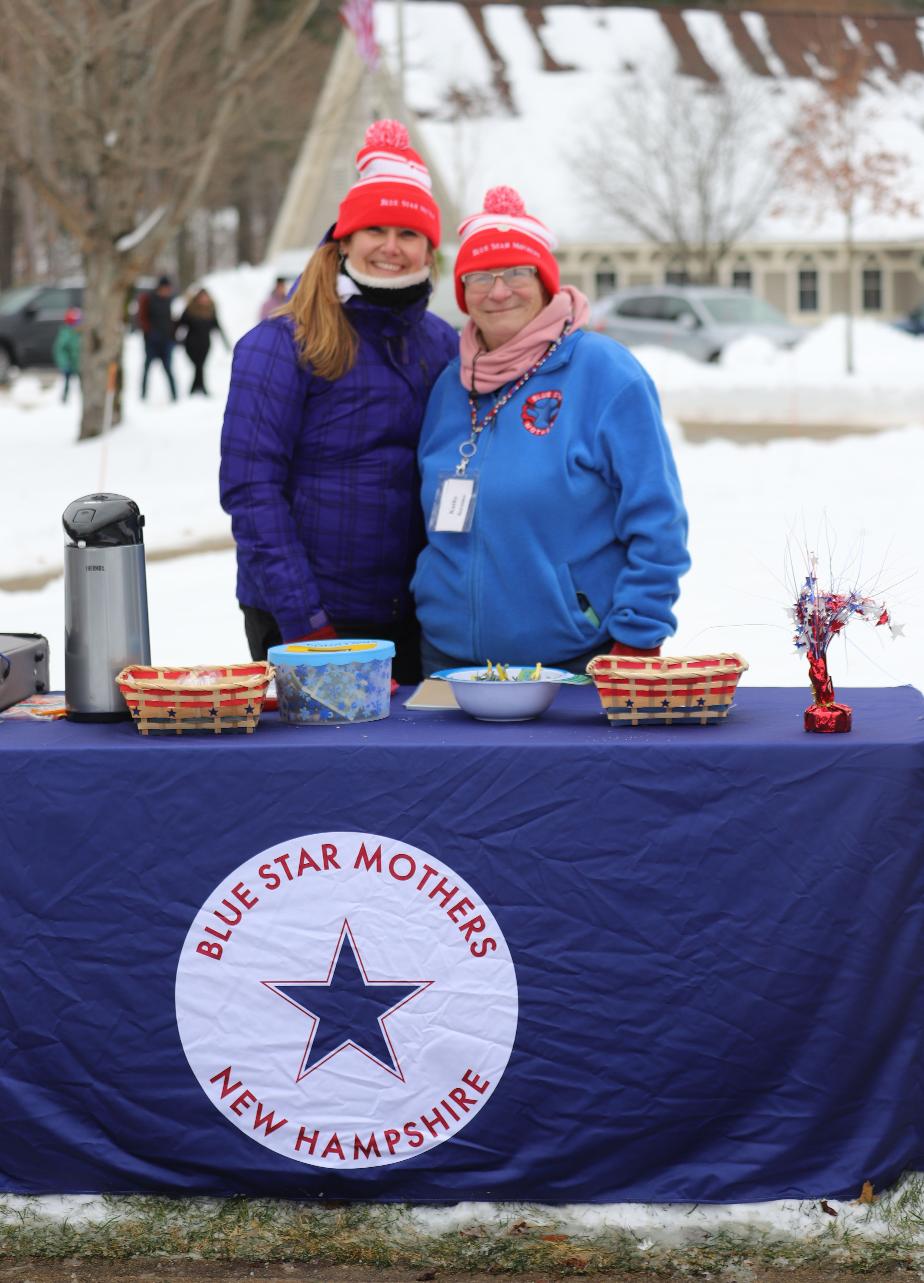 Wreaths for Boscawen 2025 New Hampshire State Veterans Cemetery - Blue Star Mothers